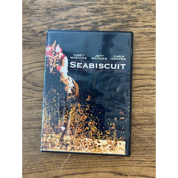 Seabiscuit DVD 2003 Tobey Maguire Jeff Bridges Sports Drama Movie Pre-Owned - Picture 1 of 4